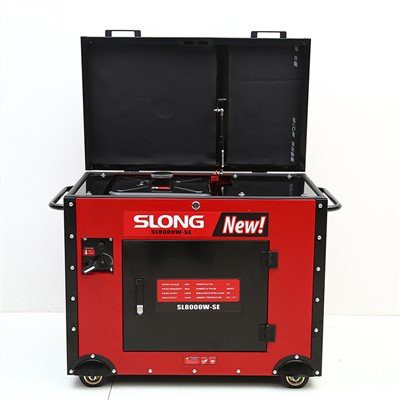 Hiljaiset pienet kannettavat bensiinigeneraattorit