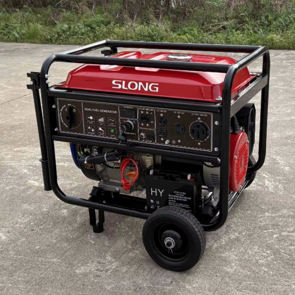 E Starter 220V 50HZ 9kw 10kw Gasoline LPG NG Generator high quality