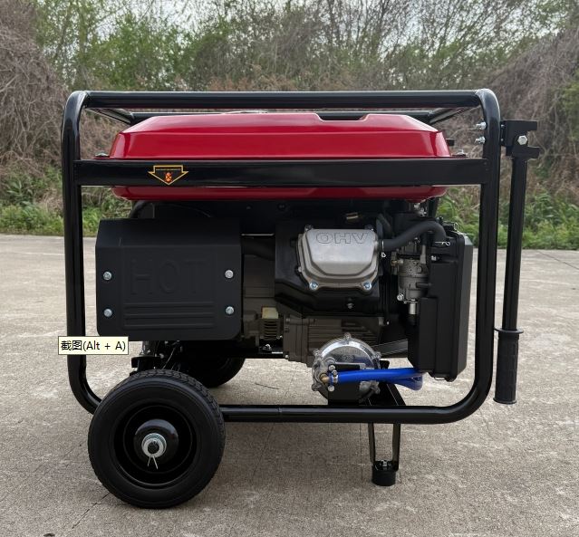 E Starter 220V 50HZ 9kw 10kw Gasoline LPG NG Generator factory