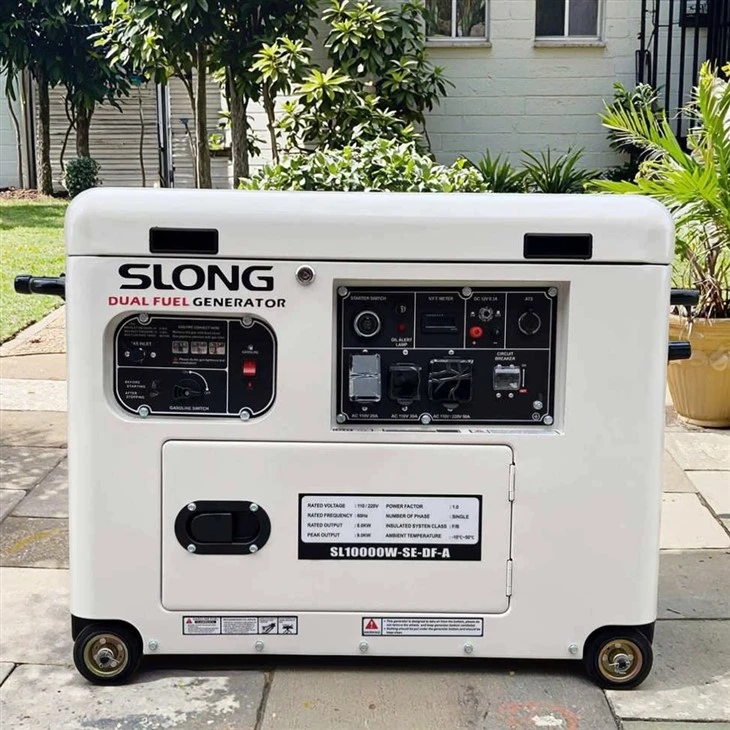 OEM LPG maakaasugeneraattori 5KW ~ 20 kW rakennetulla - ATS -paneelissa|Matala melu